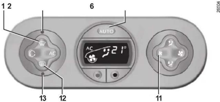 1 2 6 AUTO AC 21° 13 12 11 26C04