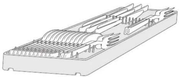 ROSENLEW RW620DE - Ruokailuvälinekori - 2