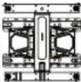 LG 55LA625C-ZA - Lisävaruste (seinäkiinnike) - 3
