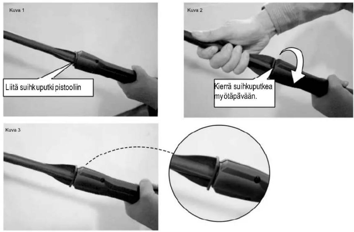 Wassermann DAR 0363 - PISTOOLIN LIITTÄMINEN KORKEAPAINELETKUUN - 4