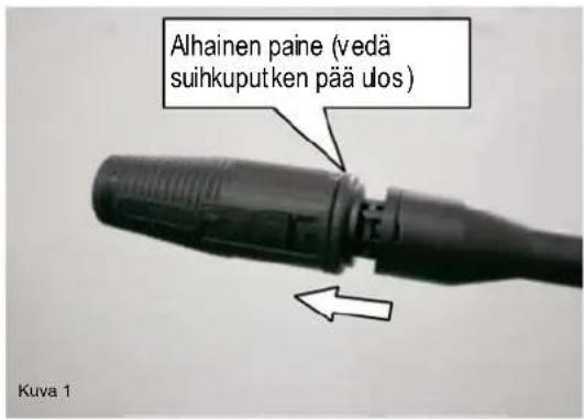 Wassermann DAR 0363 - PISTOOLIN LIITTÄMINEN KORKEAPAINELETKUUN - 5