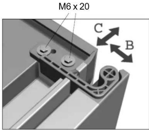 M6 x 20 C B