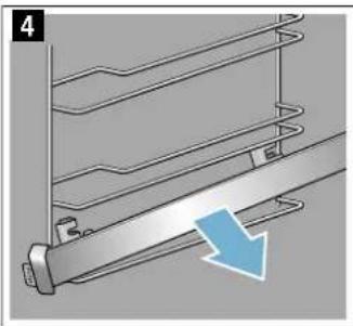 BOSCH HBA4785W0S - Kannatinkiskojen irrotus - 4