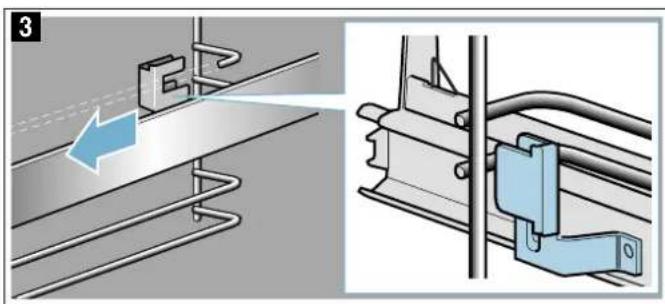 BOSCH HBA4785W0S - Kannatinkiskojen irrotus - 3