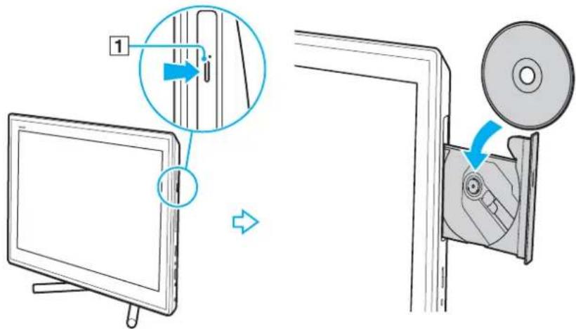 SONY Vaio VPCL22K1E - Optisen levyaseman käyttäminen - 2