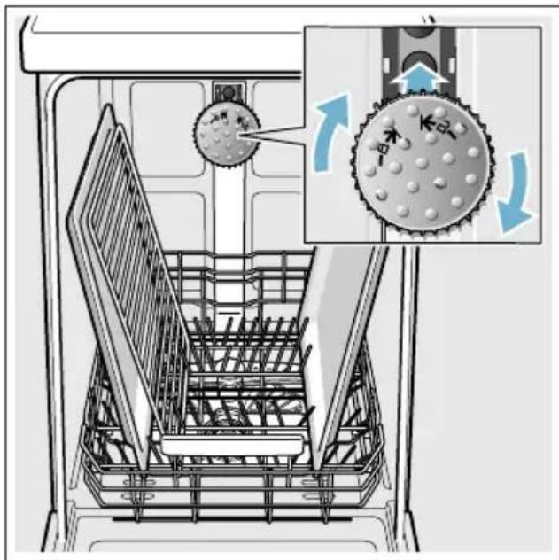 SIEMENS iQ500 SN457S06TS - Näin asetat suuttimen paikalleen: - 1