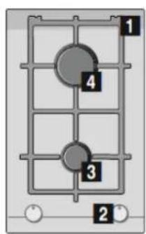 1 4 3 2