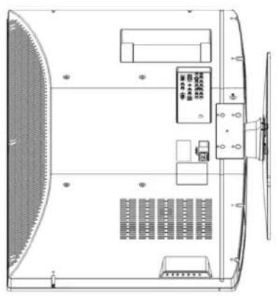 VIEWSONIC N3290w - Installing the Stand - 1