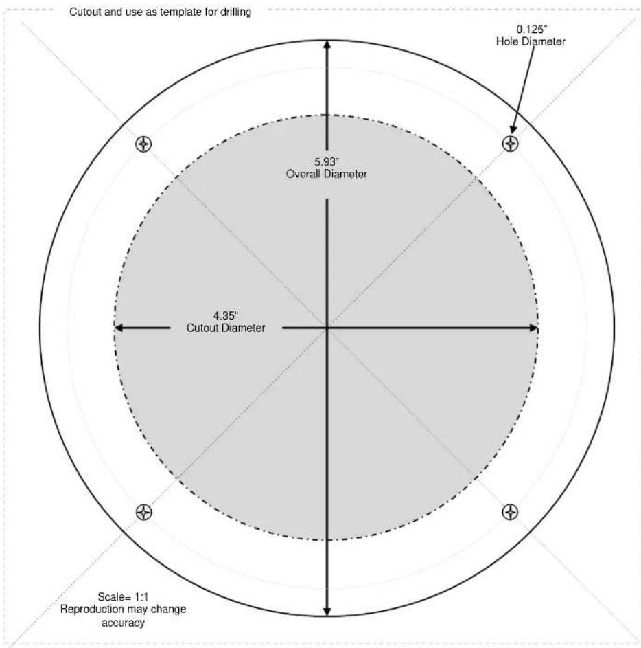Poly-Planar MA1000 - MA1000 Round Speaker Installation Guide - 2