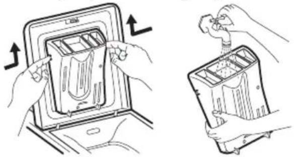 ZANUSSI ZWYB 180 - Tvättmedelsfack - 1