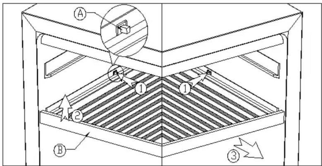 Ecotronic SA60172-1BG - Hyllyn irrottaminen - 1