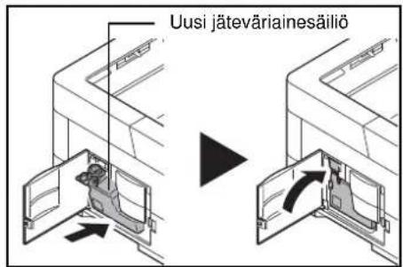 Uusi jätevääriainesäiliö