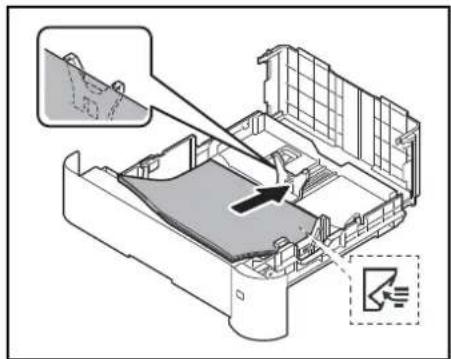 KYOCERA ECOSYS FS-4200DN - Paperin lisäys kasettiin - 11