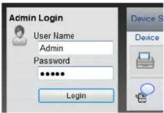 Admin Login User Name Admin Password Login Device S Device