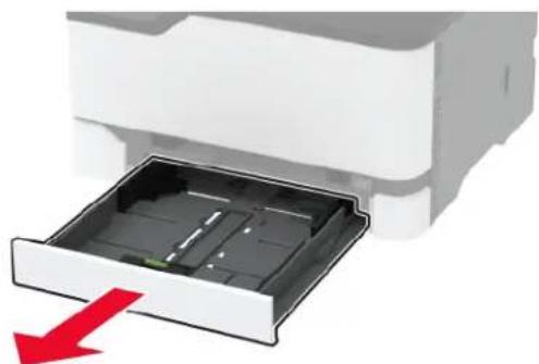 LEXMARK CX431 - Lokeroiden täyttäminen - 2
