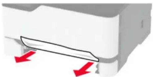 LEXMARK CX431 - Paperitukos vakiolokerossa - 5