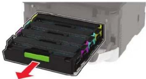 LEXMARK CX431 - Värikasetin vaihtaminen - 2