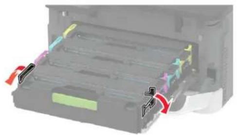 LEXMARK CX431 - Värikasetin vaihtaminen - 3