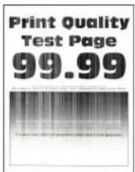 LEXMARK CX431 - Pystysuuntaiset valkoiset viivat - 1