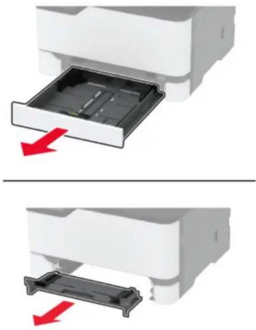 LEXMARK CX431 - Paperitukos käsinsyöttöaukossa - 1