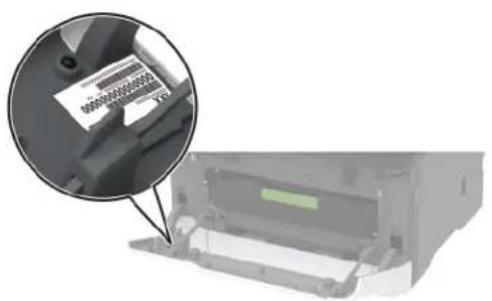 LEXMARK CX431 - Tulostimien sarjanumeron etsiminen - 2