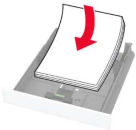LEXMARK CX431 - Lisää paperi oikein - 2