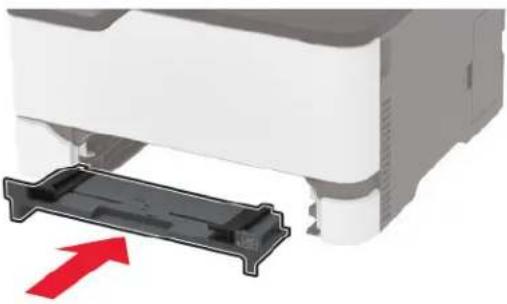 LEXMARK CX431 - Käsinsyöttöaukon vaihtaminen - 3