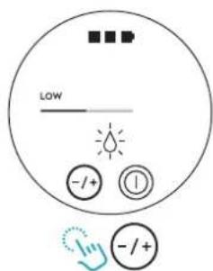 LOW -/+ ① -/+