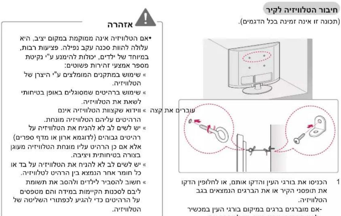 LG 42LA613Y - (בַרְהָרִיָה) כְרִיָה (בַרְהָרִיָה) - 1