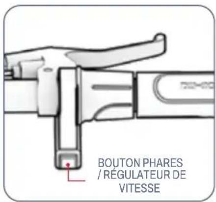 BOUTON PHARES / REGULATEUR DE VITESSE
