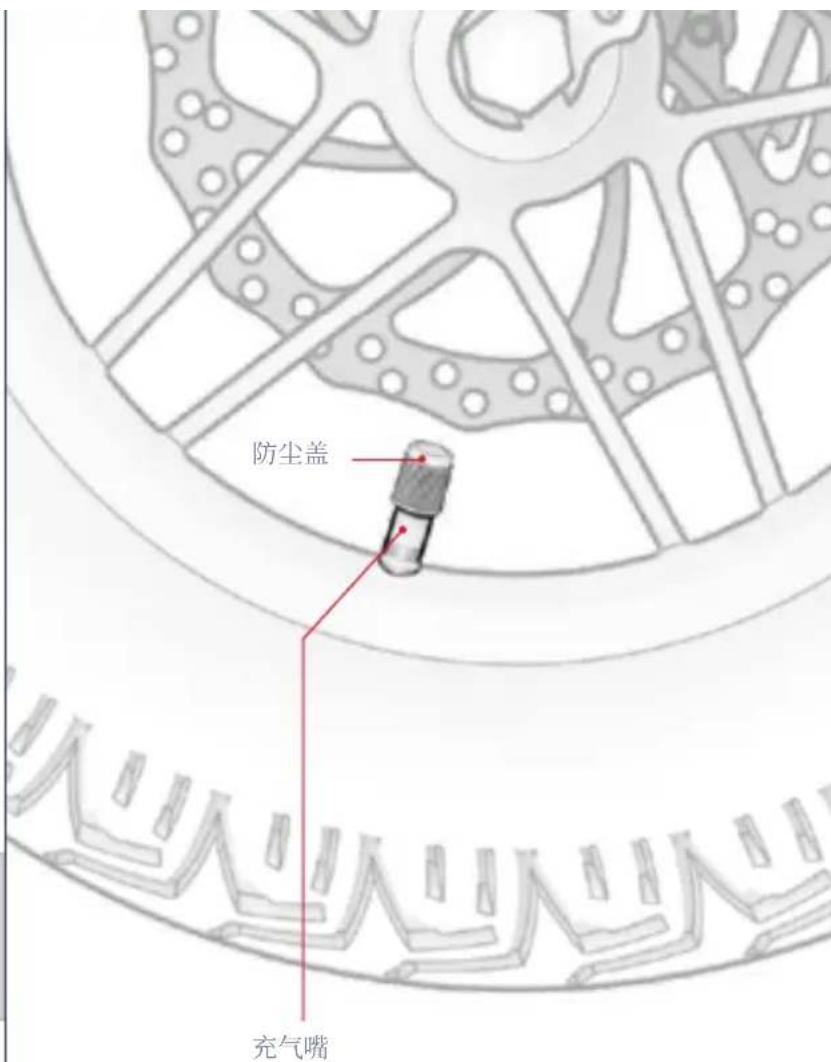 防尘盖 充气嘴