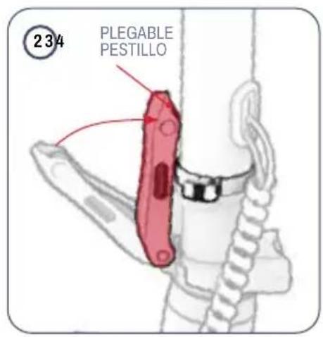 234 PLEGABLE PESTILLO