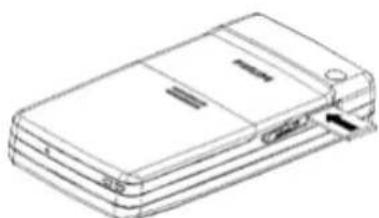 PHILIPS CT0390BLK - 存储卡的插入和取出 - 1