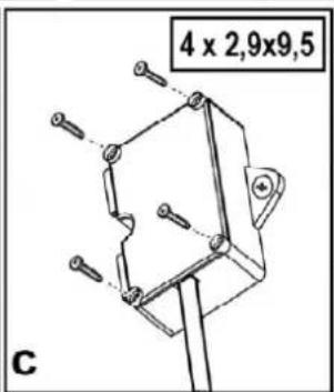 4 x 2,9x9,5 C