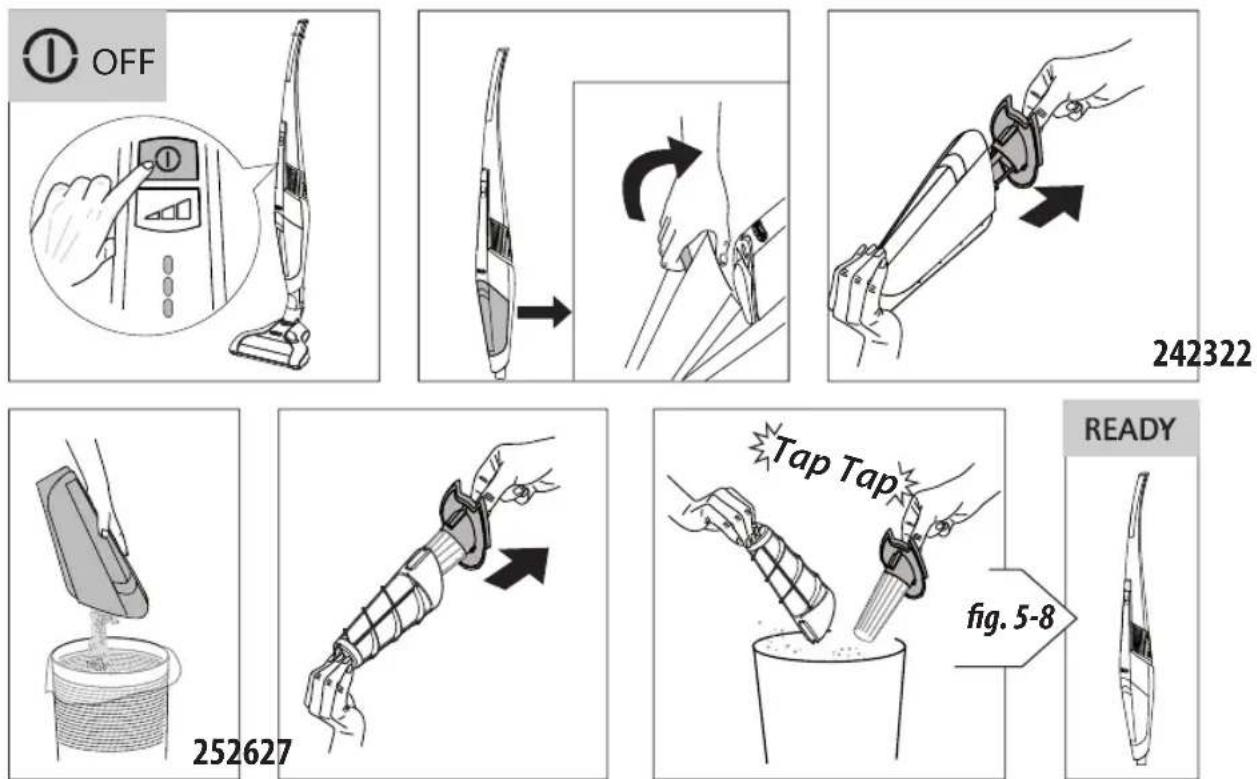 OFF 242322 READY 252627 Tap Tap fig. 5-8