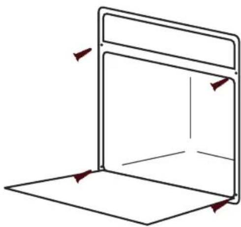 Prima LPR8081 - Step 4: Secure appliance into housing unit - 1