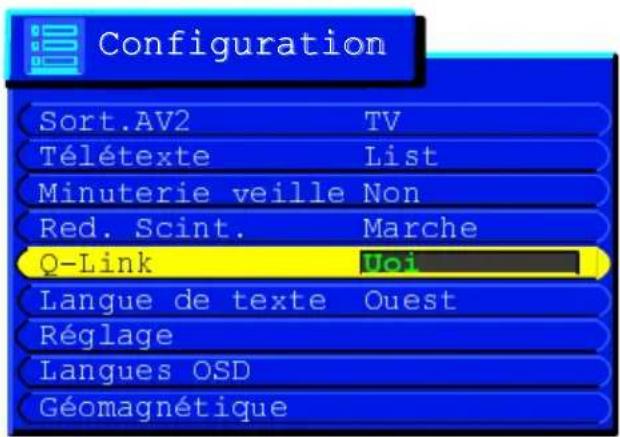 PANASONIC TX-29N21D - La liaison Q-Link permet au téléviseur de communiquer avec votre magnétoscope. - 6