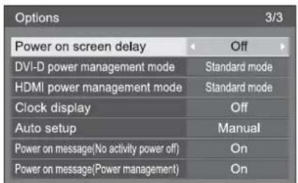 PANASONIC TH-84LQ70LW - Options Adjustments - 4