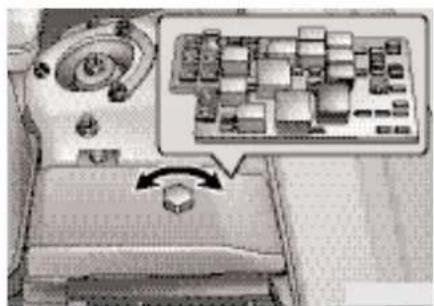 KIA Opirus (2010) - ⚠ UPOZORENJE - Zamjena osigurača - 2