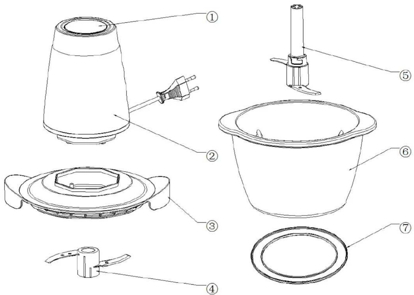 VOX MC7002 - - KNOW YOUR MINI CHOPPER - 2