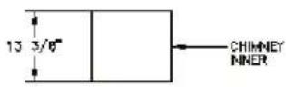 BlueStar PY048ML - DIMENSIONS OF THE PYRAMID STYLE SERIES HOOD - 3