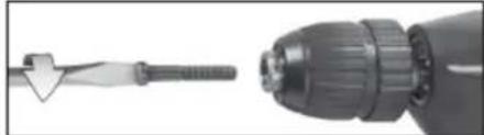 METABO BE 4010 - Snemanje navadne vpenjalne glave (2) - 2
