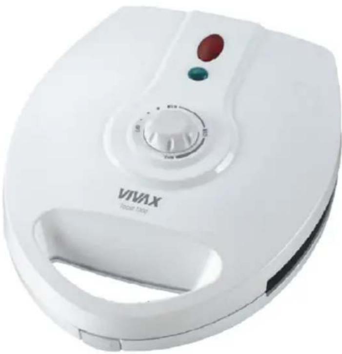Vivax TS-7503WH - TOSTER ZA SENDVIČE TS-1000WH - 1