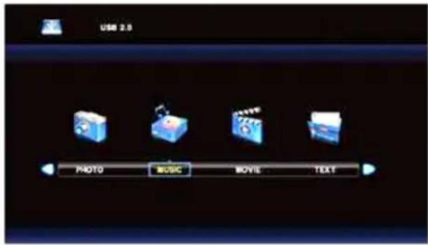 Vivax TV-32LE91T2W - MUSIC (Menuja e muzikës) - 1
