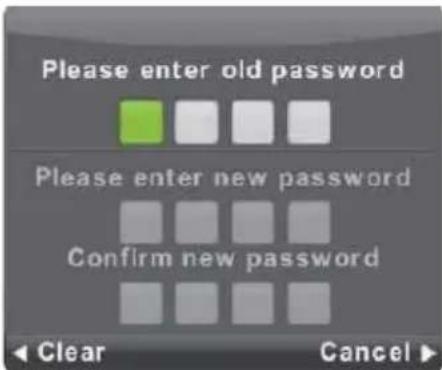 Vivax TV-32LE91T2W - Postavljanje lozinke (New Password - 1