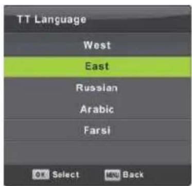 Vivax TV-32LE91T2W - TT Language (TT јазик ) - 1
