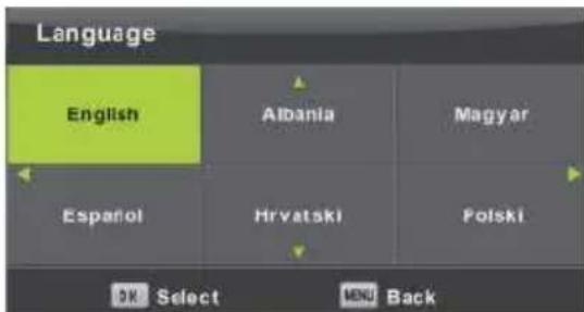 Vivax TV-32LE91T2W - Language - 1