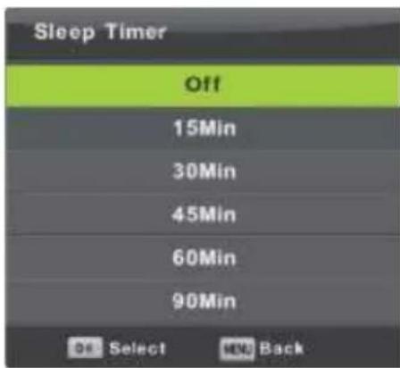 Vivax TV-32LE91T2W - SleepTimer (Samoisključenje) - 1