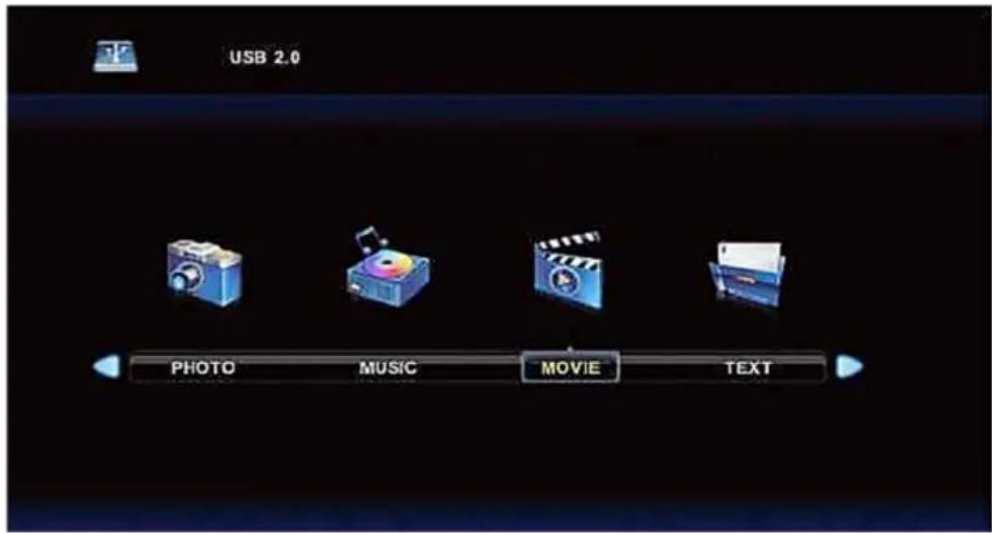 Vivax TV-32LE91T2W - Movie Menu - 1