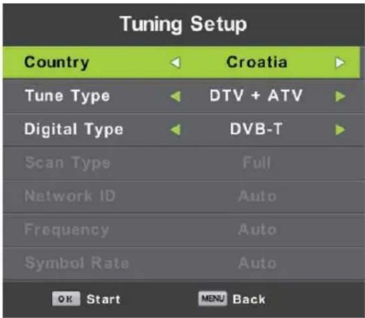 Vivax TV-32LE91T2W - Automatsko podešavanje - 1